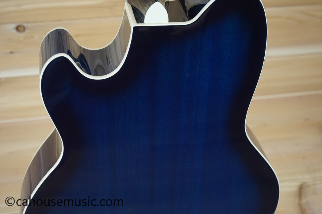 Ibanez TCY10E Talman Transparent Blue Sunburst Acoustic-Electric Guitar B-Stock