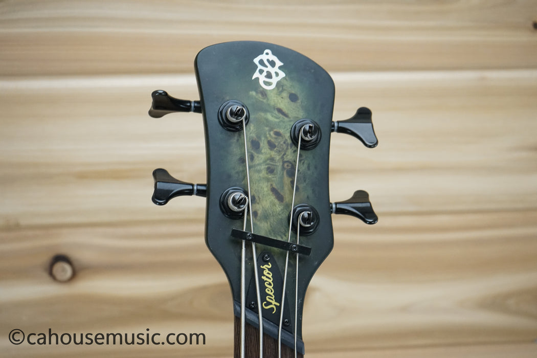 Spector NS Dimension 4 Multi-Scale Bass Guitar Haunted Moss Matte B-Stock