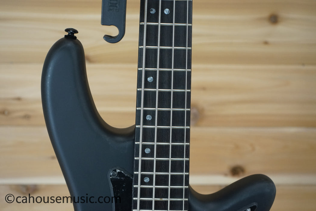 Schecter Stiletto Stealth-4 Bass Guitar Satin Black B-Stock