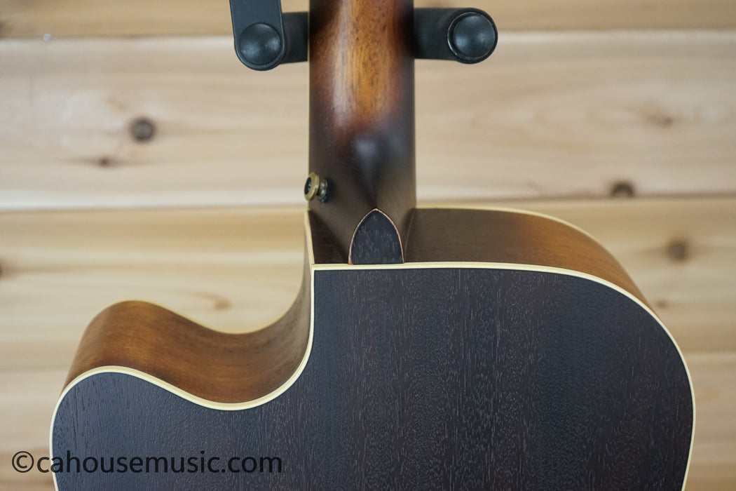 D'Angelico Deluxe Bowery Aged Acoustic-Electric Guitar B-Stock