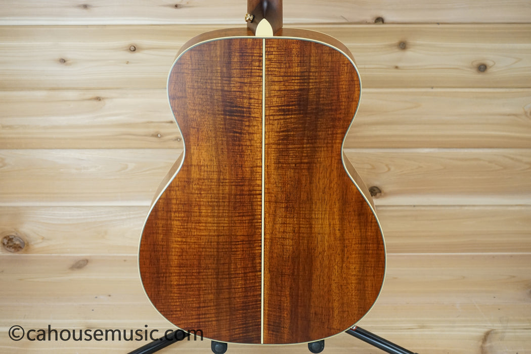 D'Angelico Deluxe Tammany Antique Natural Prototype Orchestra Acoustic-Electric Guitar