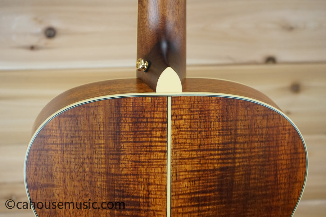 D'Angelico Deluxe Tammany Antique Natural Prototype Orchestra Acoustic-Electric Guitar