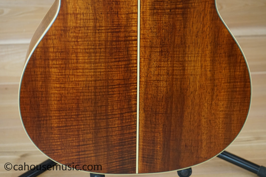 D'Angelico Deluxe Tammany Antique Natural Prototype Orchestra Acoustic-Electric Guitar