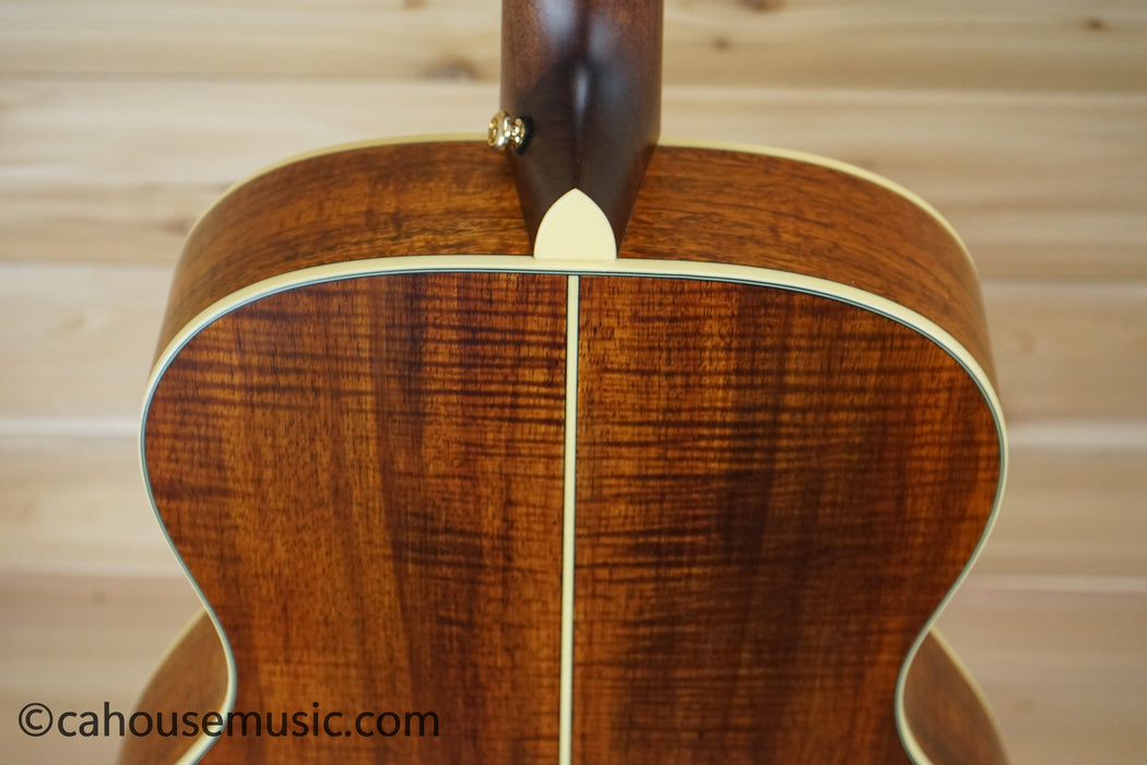 D'Angelico Deluxe Tammany Antique Natural Prototype Orchestra Acoustic-Electric Guitar