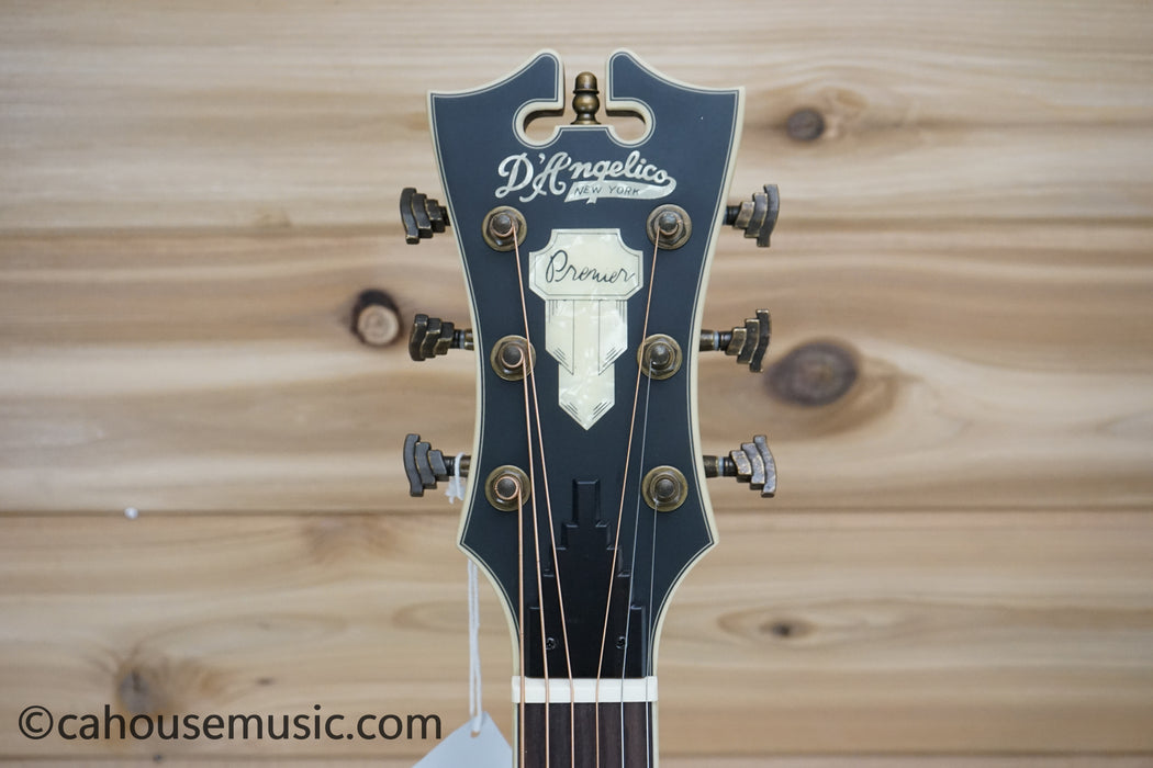 D'Angelico Premier Gramercy Aged Burst Grand Auditorium Acoustic-Electric Guitar B-Stock