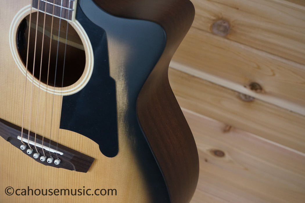 D'Angelico Premier Gramercy Aged Burst Grand Auditorium Acoustic-Electric Guitar B-Stock
