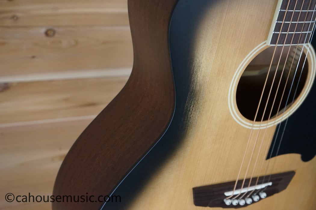 D'Angelico Premier Gramercy Aged Burst Grand Auditorium Acoustic-Electric Guitar B-Stock