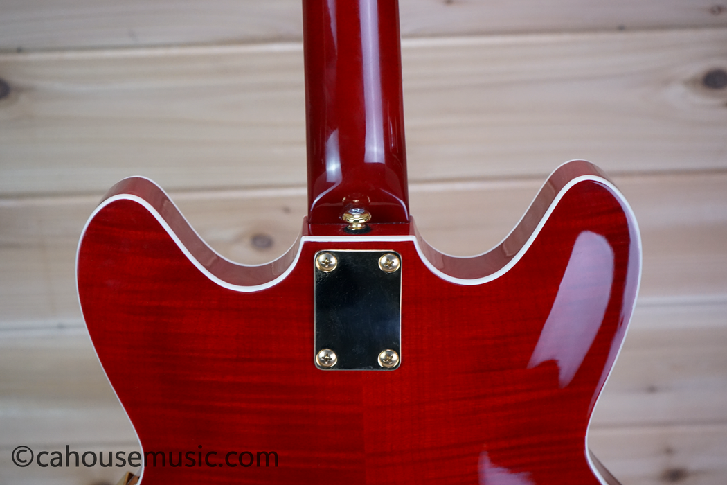 Hagstrom '67 Viking II Hollowbody Electric Guitar Cherry Used