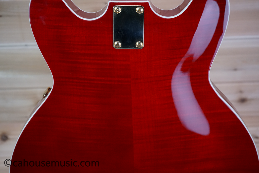Hagstrom '67 Viking II Hollowbody Electric Guitar Cherry Used