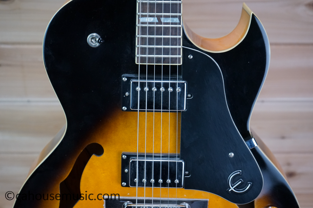 Epiphone ES-175 Hollowbody Electric Guitar Vintage Sunburst Used