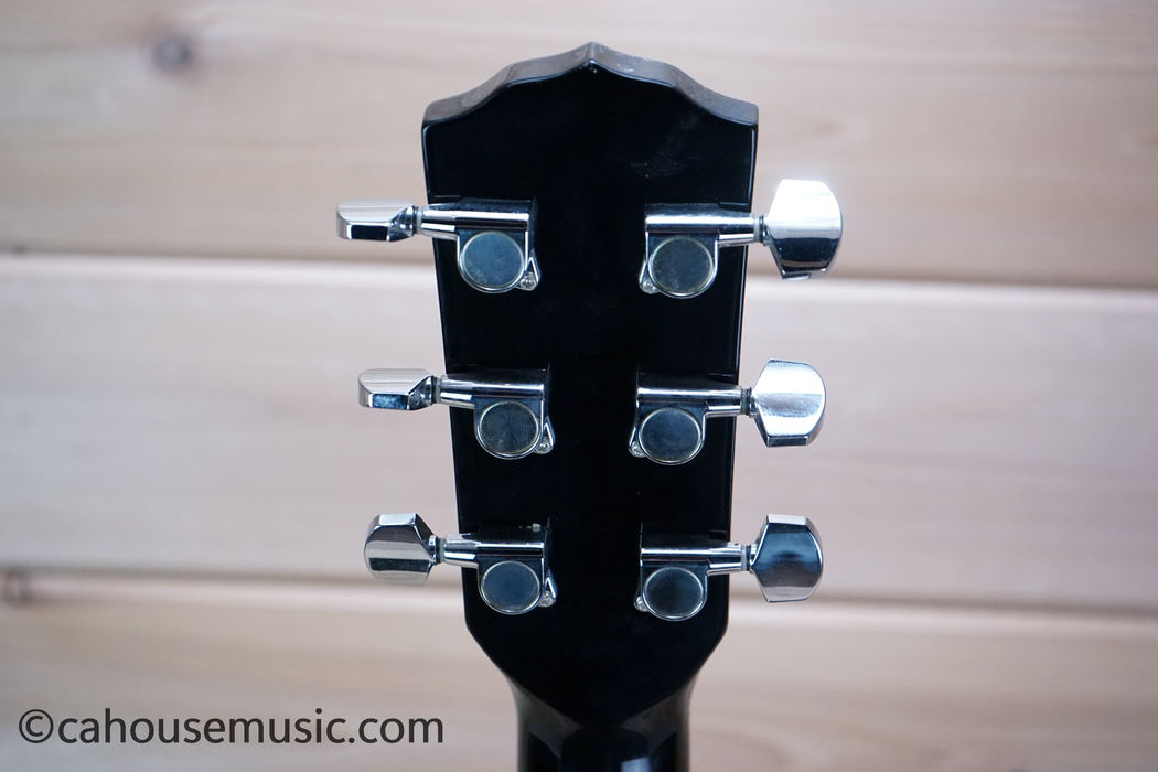 Fender CD-140SCE Dreadnought Acoustic-Electric Guitar Black Used