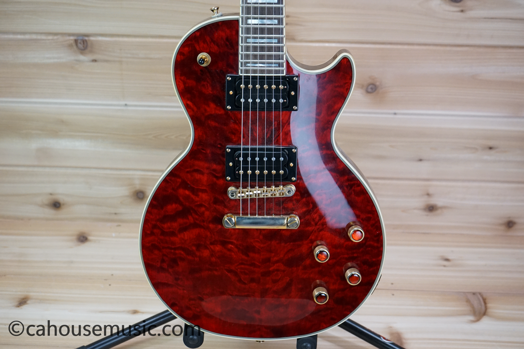 Epiphone Les Paul Custom Prophecy GX – Black Cherry Used