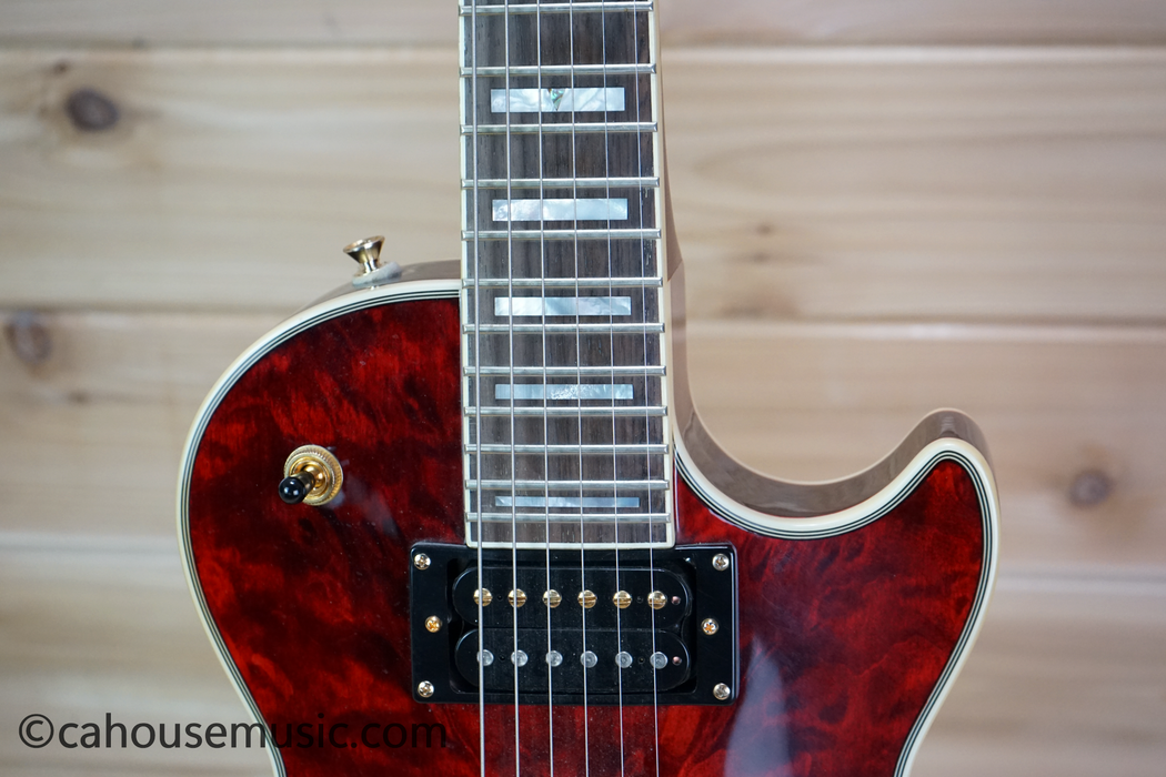 Epiphone Les Paul Custom Prophecy GX – Black Cherry Used