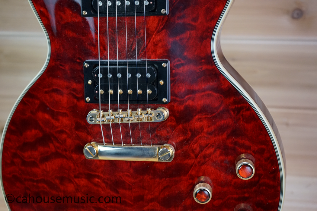 Epiphone Les Paul Custom Prophecy GX – Black Cherry Used