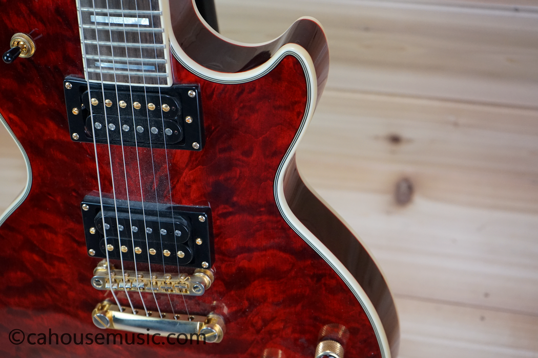 Epiphone Les Paul Custom Prophecy GX – Black Cherry Used