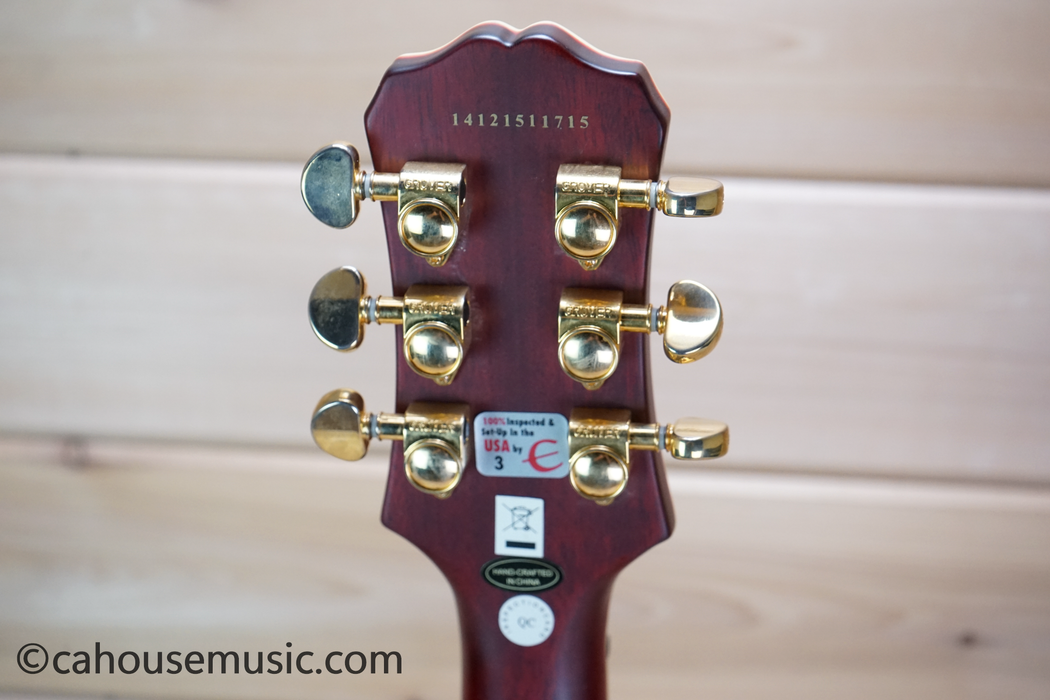 Epiphone Les Paul Custom Prophecy GX – Black Cherry Used