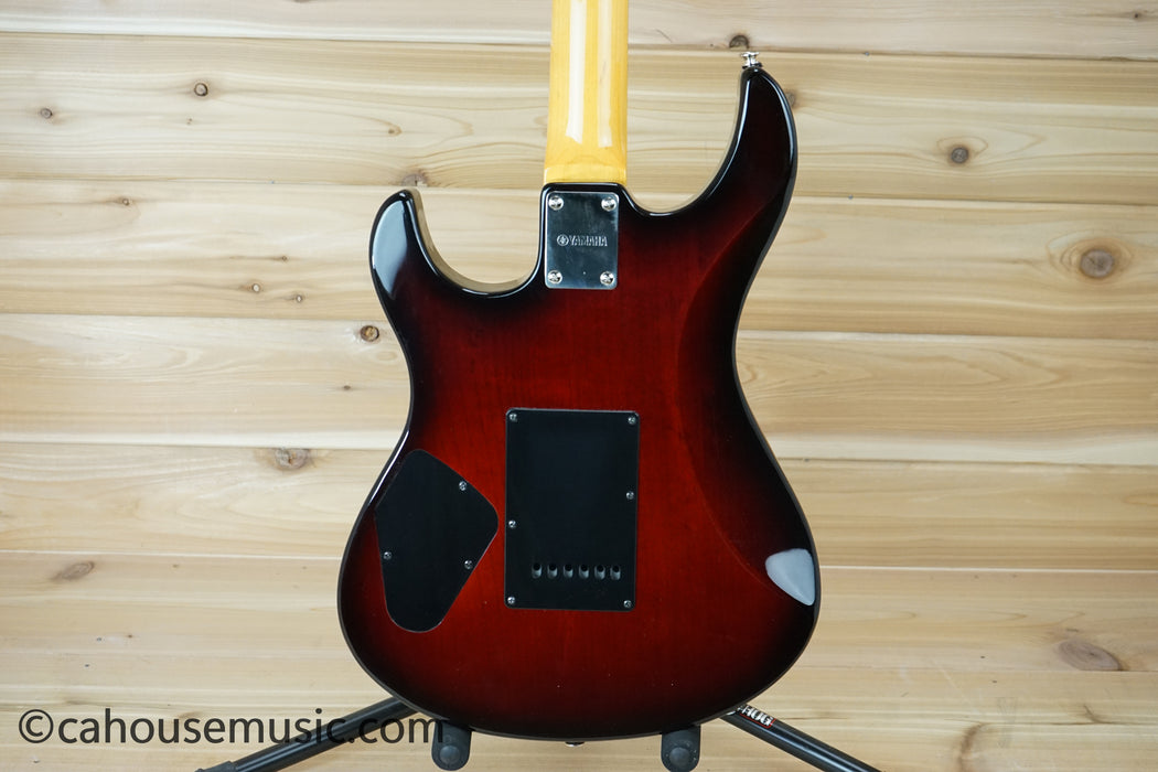 Yamaha PAC611VFM Pacifica Dark Red Burst Electric Guitar B-Stock