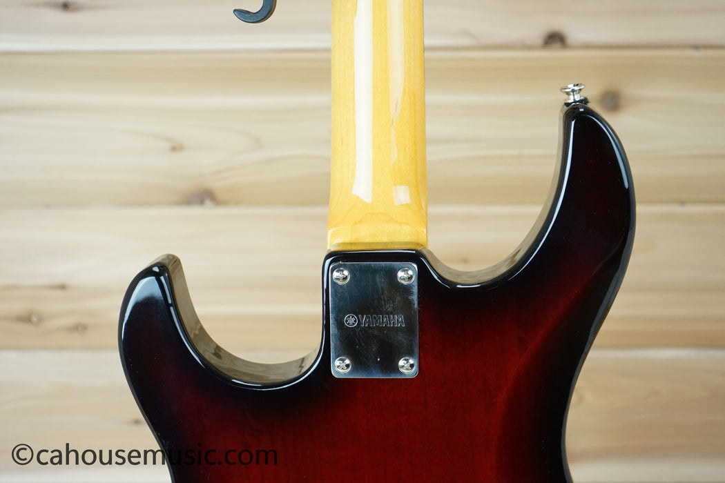 Yamaha PAC611VFM Pacifica Dark Red Burst Electric Guitar B-Stock