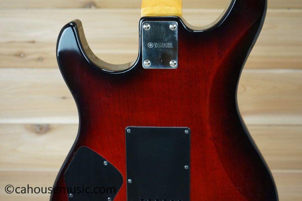 Yamaha PAC611VFM Pacifica Dark Red Burst Electric Guitar B-Stock