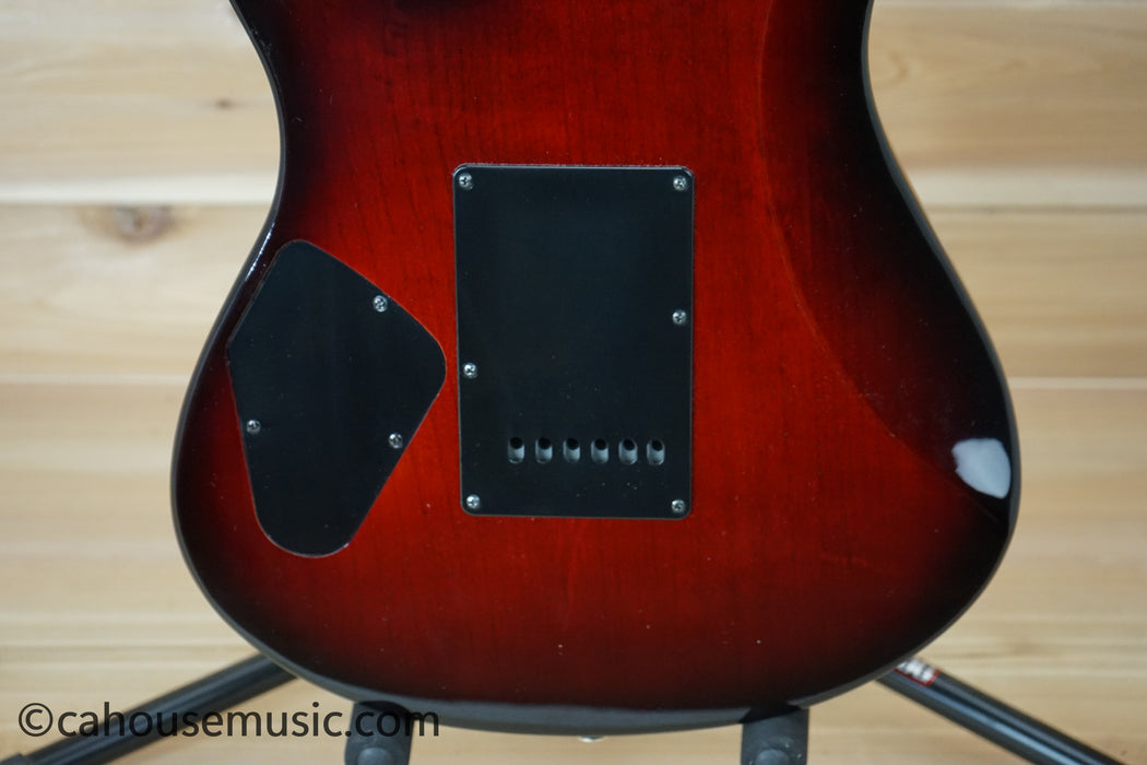 Yamaha PAC611VFM Pacifica Dark Red Burst Electric Guitar B-Stock