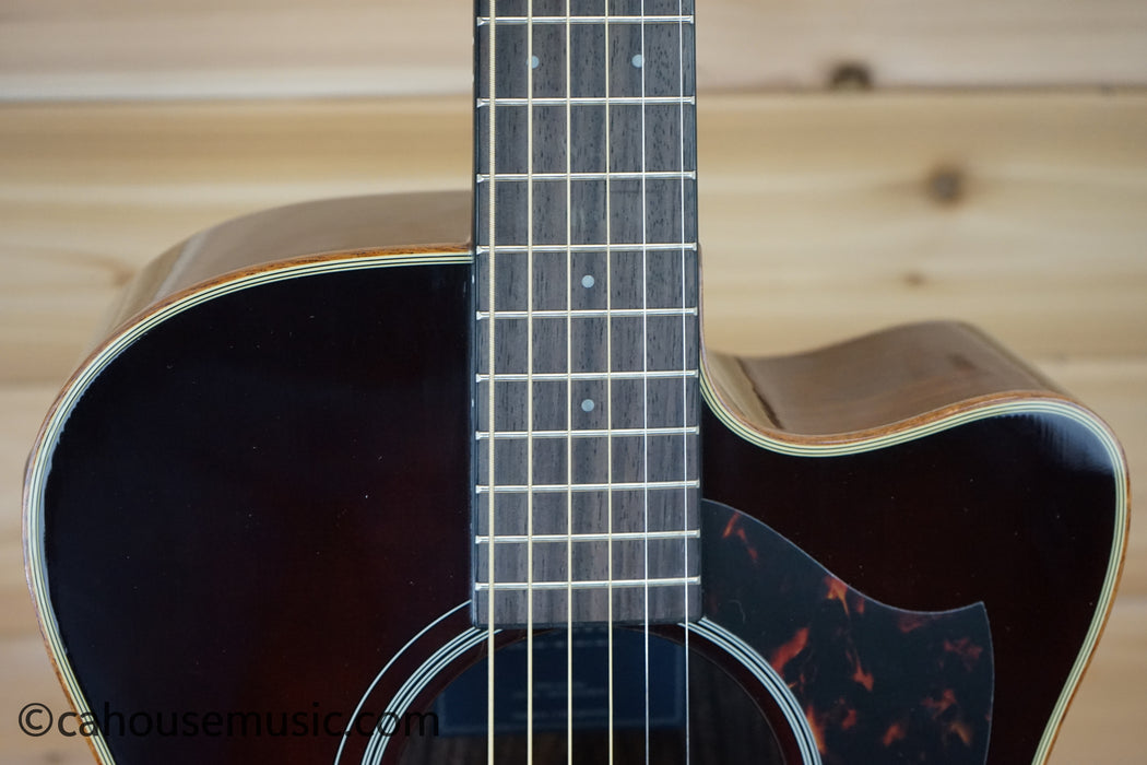 Yamaha A-Series AC1R Concert Cutaway Acoustic-Electric Guitar Tobacco Brown Sunburst B-Stock