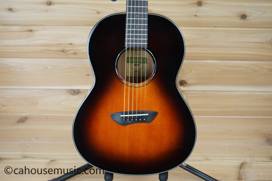 Yamaha CSF1M Parlor Acoustic-Electric Guitar Tobacco Brown Sunburst B-Stock