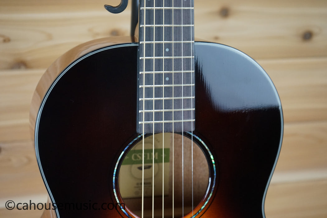 Yamaha CSF1M Parlor Acoustic-Electric Guitar Tobacco Brown Sunburst B-Stock