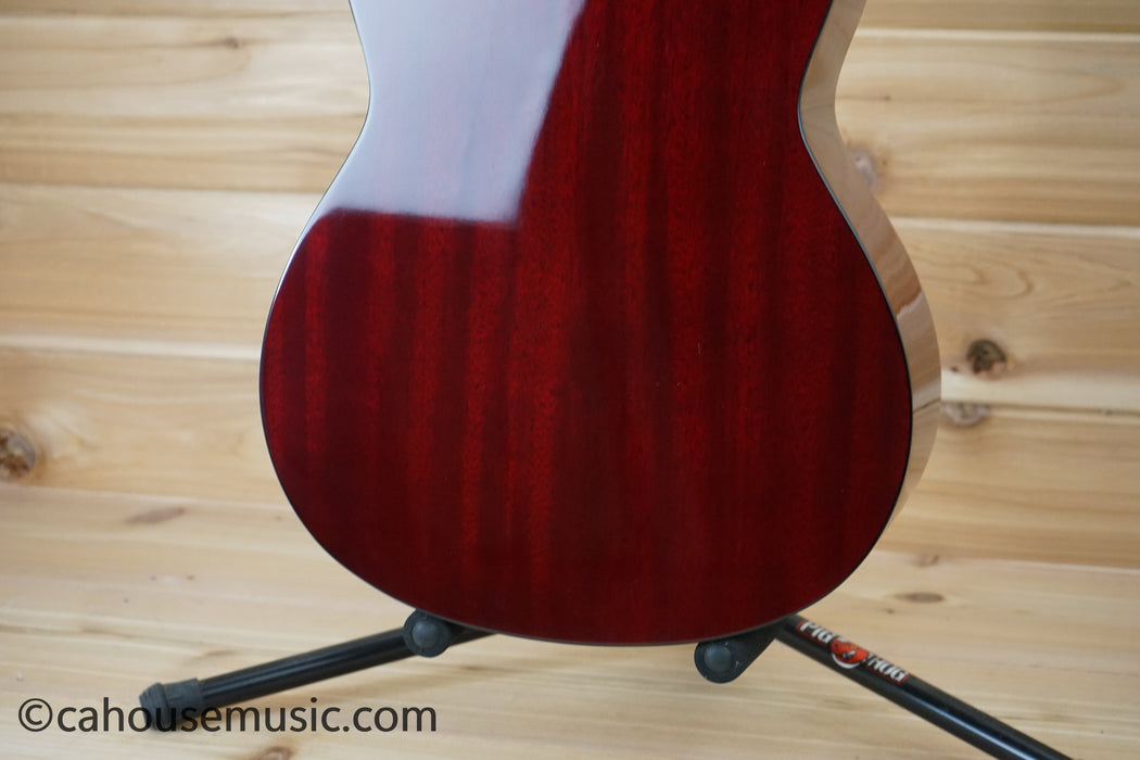 Yamaha CSF1M Crimson Red Burst Parlor Acoustic-Electric Guitar B-Stock