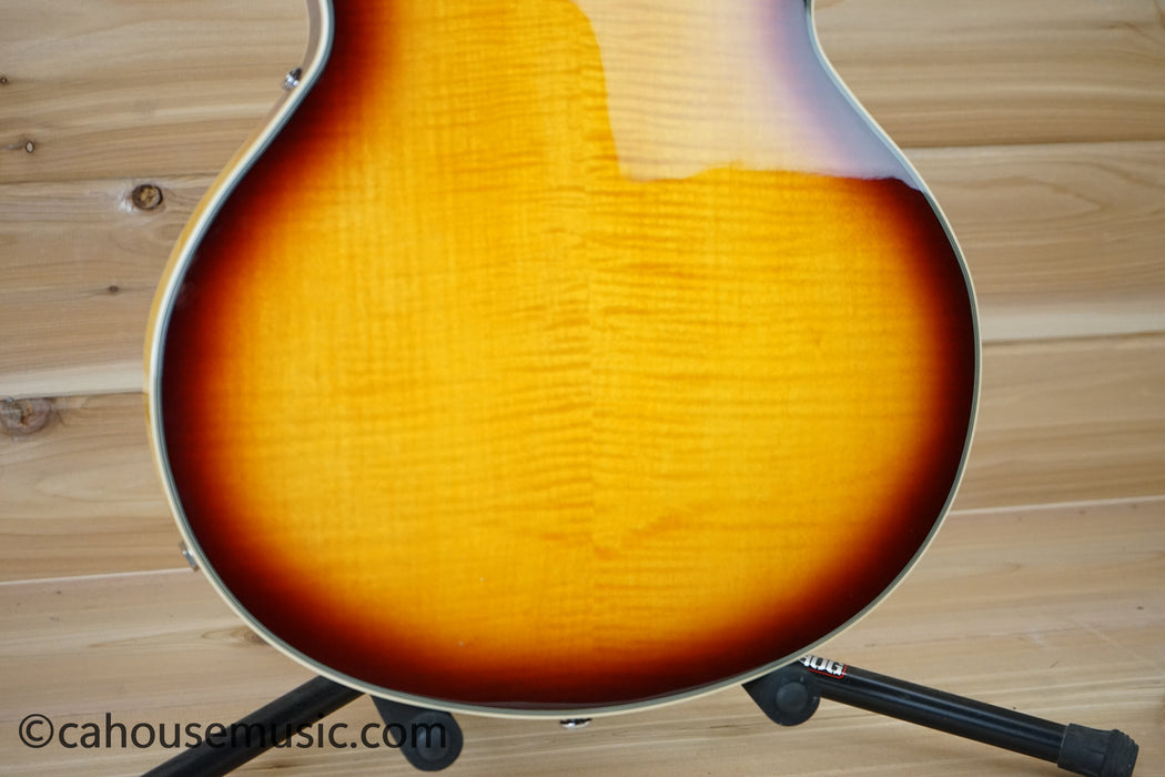 D'Angelico Premier Mini DC XT Semi-Hollow Electric Guitar Vintage Sunburst B-Stock