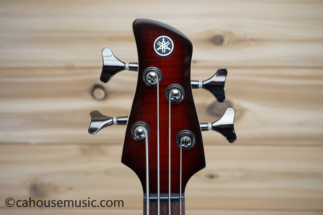 Yamaha TRBX604FM Bass Guitar Dark Red Burst B-Stock