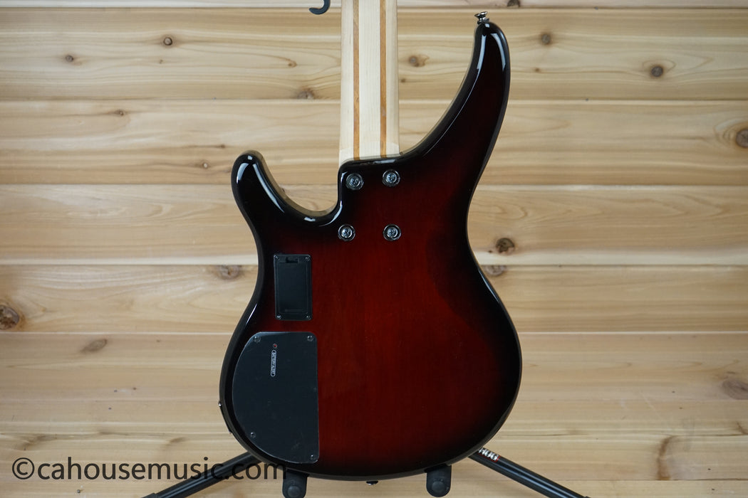 Yamaha TRBX604FM Bass Guitar Dark Red Burst B-Stock