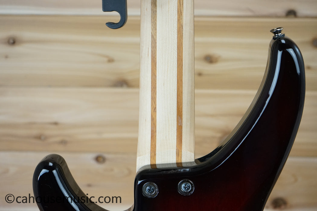 Yamaha TRBX604FM Bass Guitar Dark Red Burst B-Stock