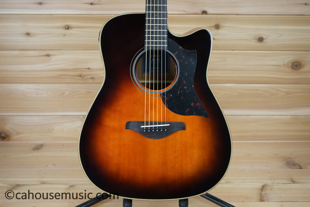 Yamaha A1M TBS Dreadnought Acoustic-Electric Guitar Tobacco Brown Sunburst B-Stock