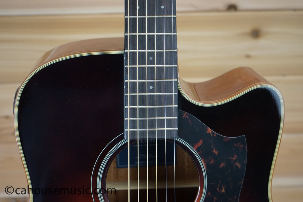 Yamaha A1M TBS Dreadnought Acoustic-Electric Guitar Tobacco Brown Sunburst B-Stock