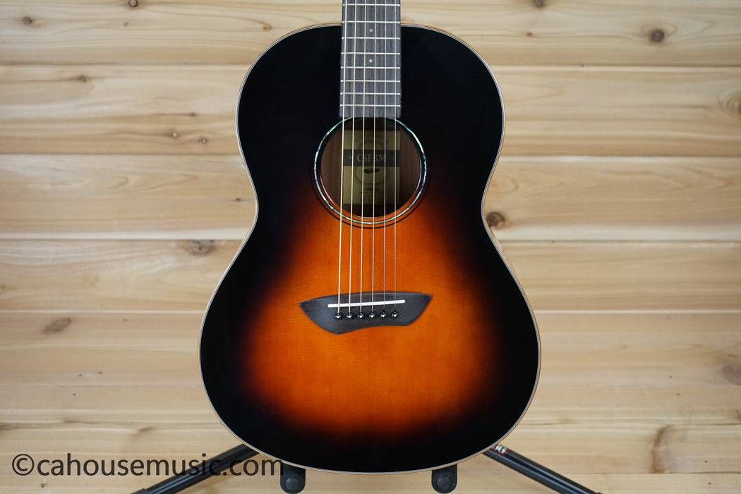 Yamaha CSF3M Tobacco Brown Sunburst Parlor Acoustic-Electric Guitar B-Stock