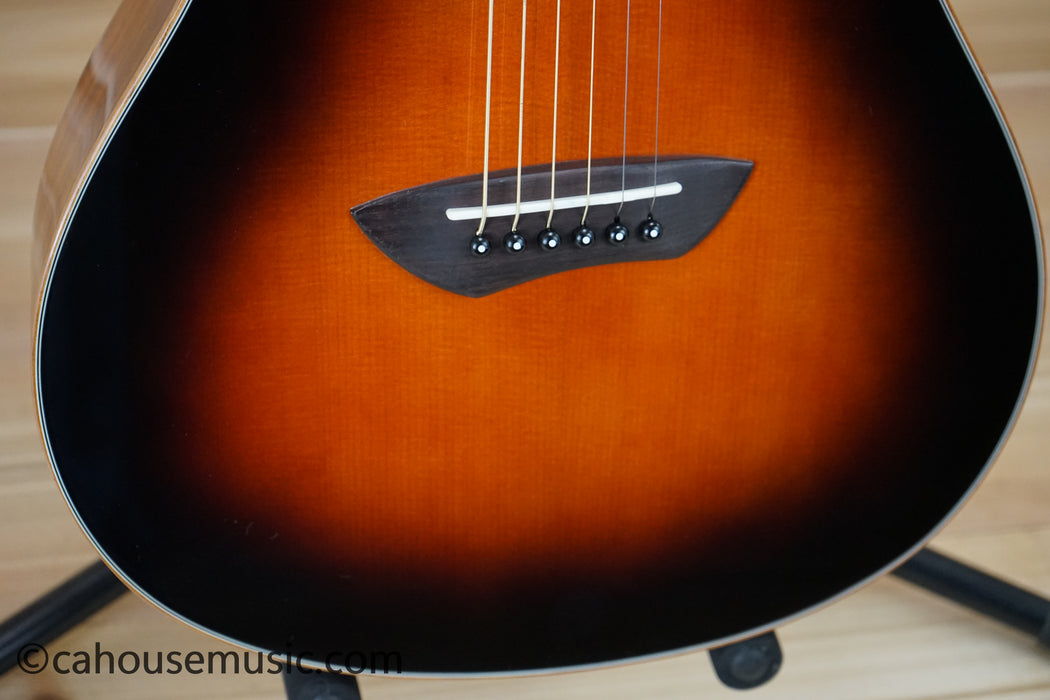 Yamaha CSF3M Tobacco Brown Sunburst Parlor Acoustic-Electric Guitar B-Stock