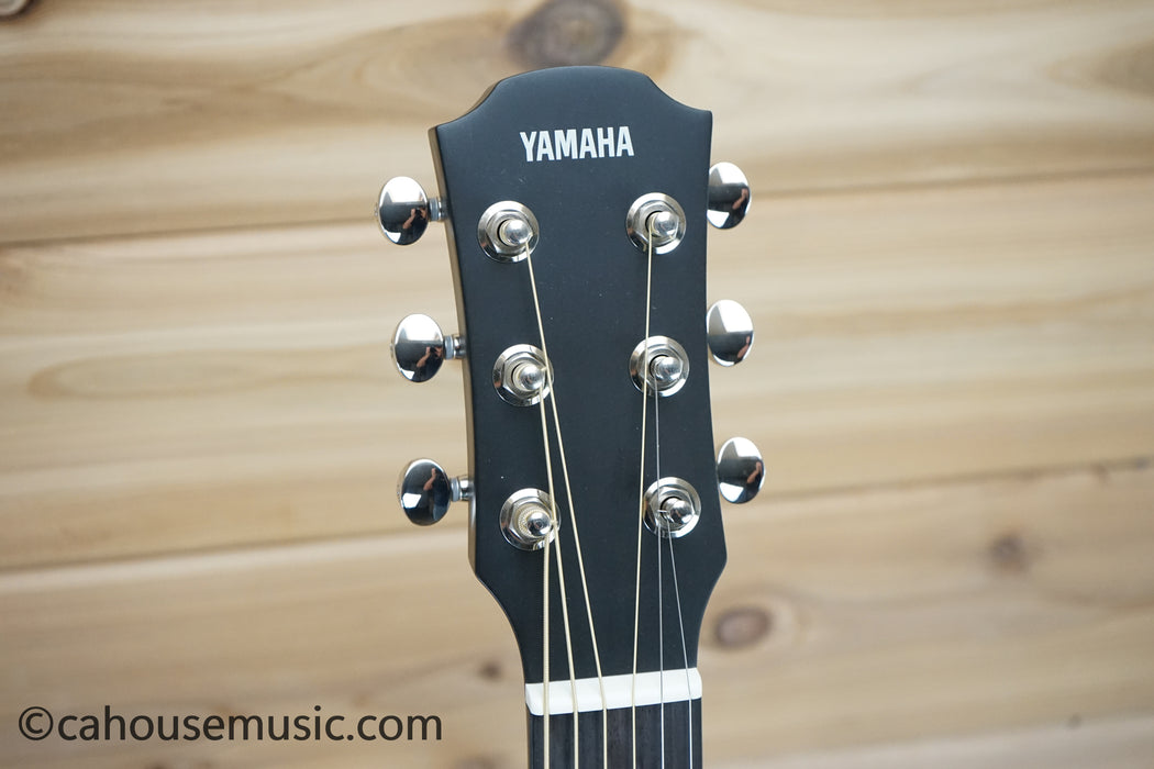 Yamaha CSF1M TBL Parlor Acoustic-Electric Guitar Translucent Black B-Stock