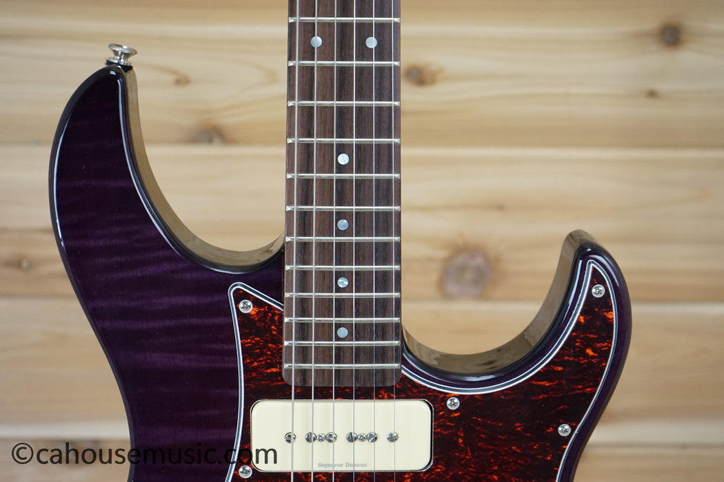 Yamaha PAC611HFM Pacifica Trans Purple Electric Guitar B-Stock