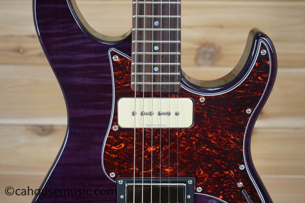 Yamaha PAC611HFM Pacifica Trans Purple Electric Guitar B-Stock