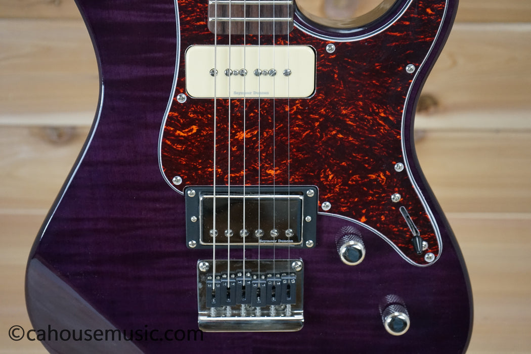 Yamaha PAC611HFM Pacifica Trans Purple Electric Guitar B-Stock