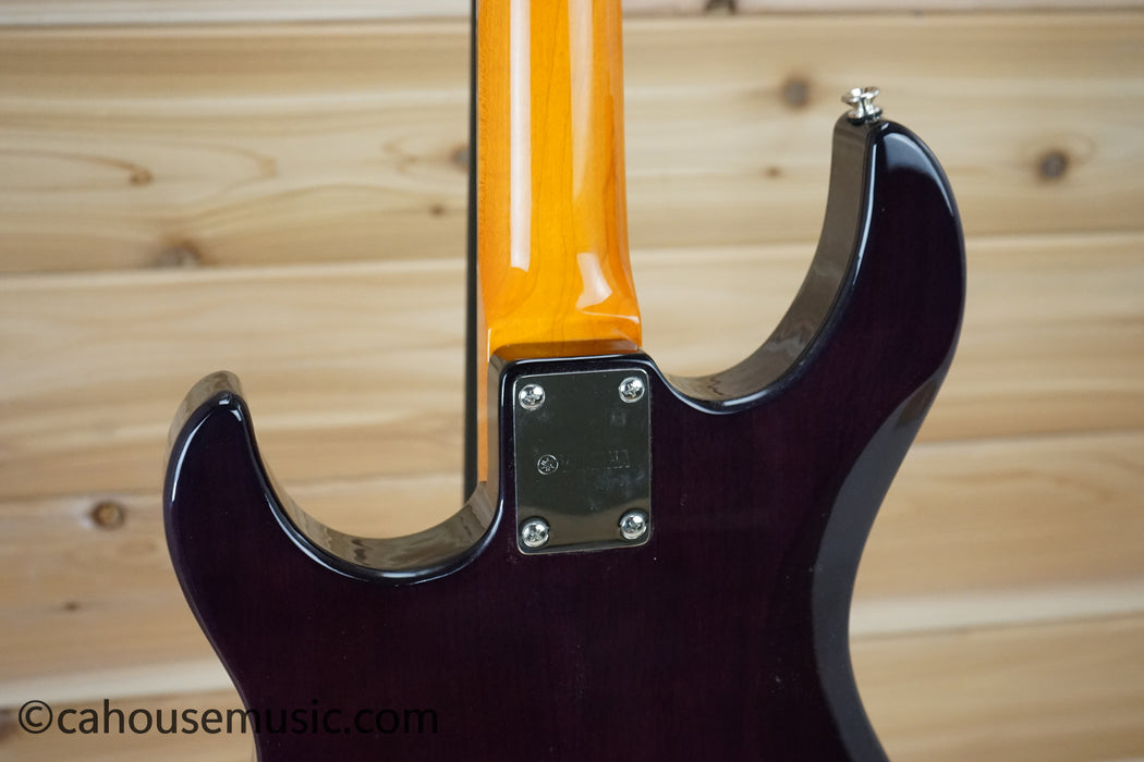 Yamaha PAC611HFM Pacifica Trans Purple Electric Guitar B-Stock