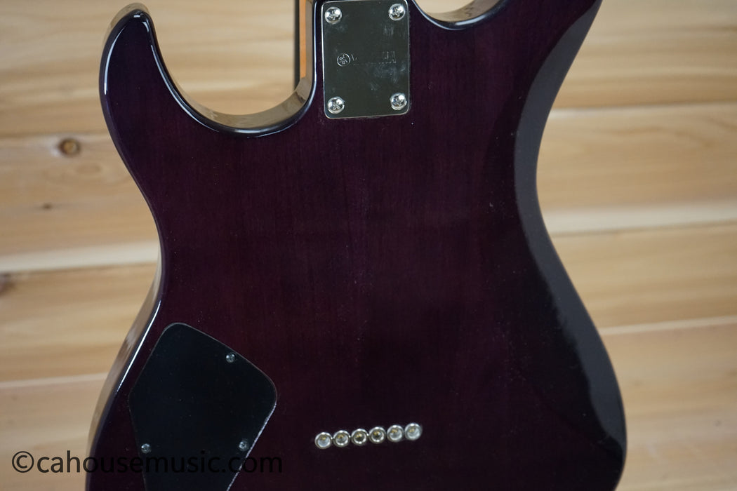 Yamaha PAC611HFM Pacifica Trans Purple Electric Guitar B-Stock