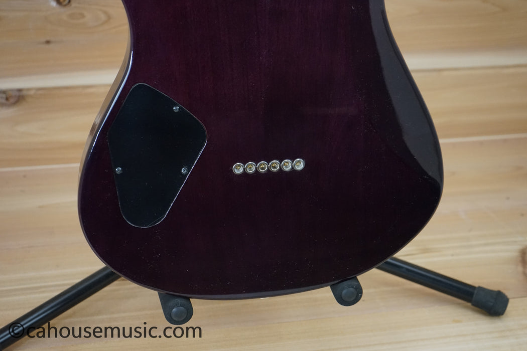 Yamaha PAC611HFM Pacifica Trans Purple Electric Guitar B-Stock