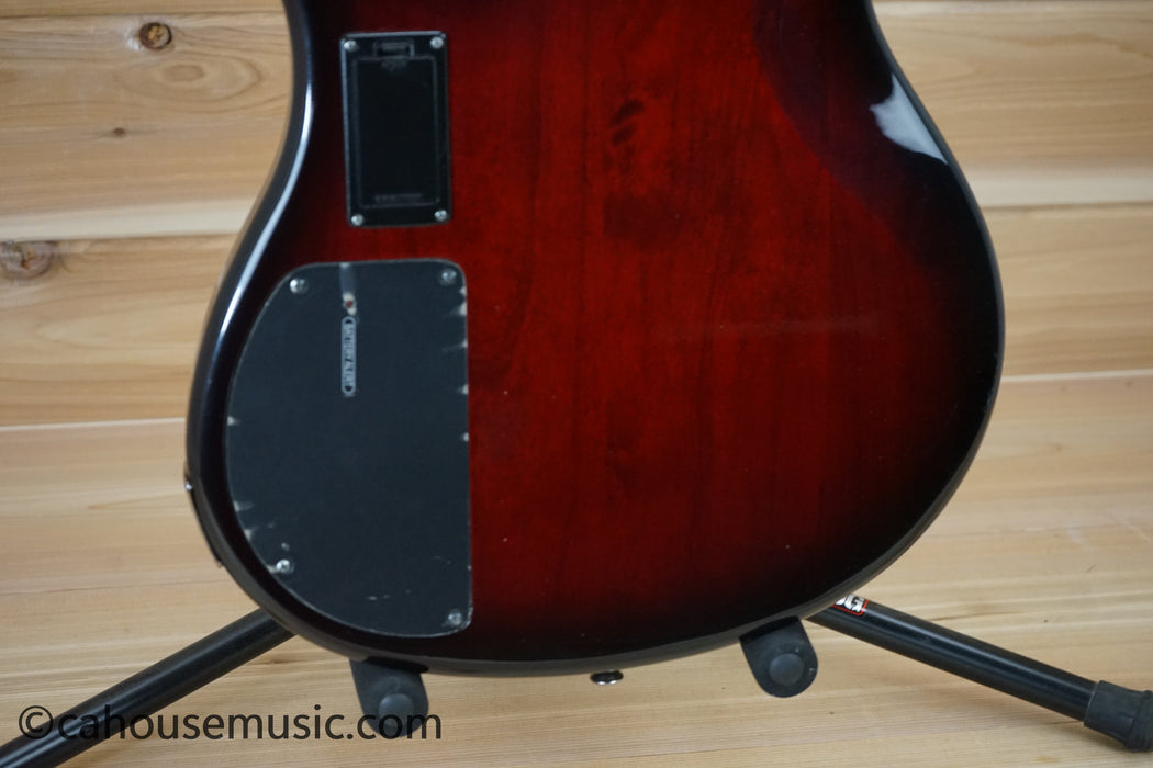Yamaha TRBX605FM 5-String Bass Guitar Dark Red Burst B-Stock