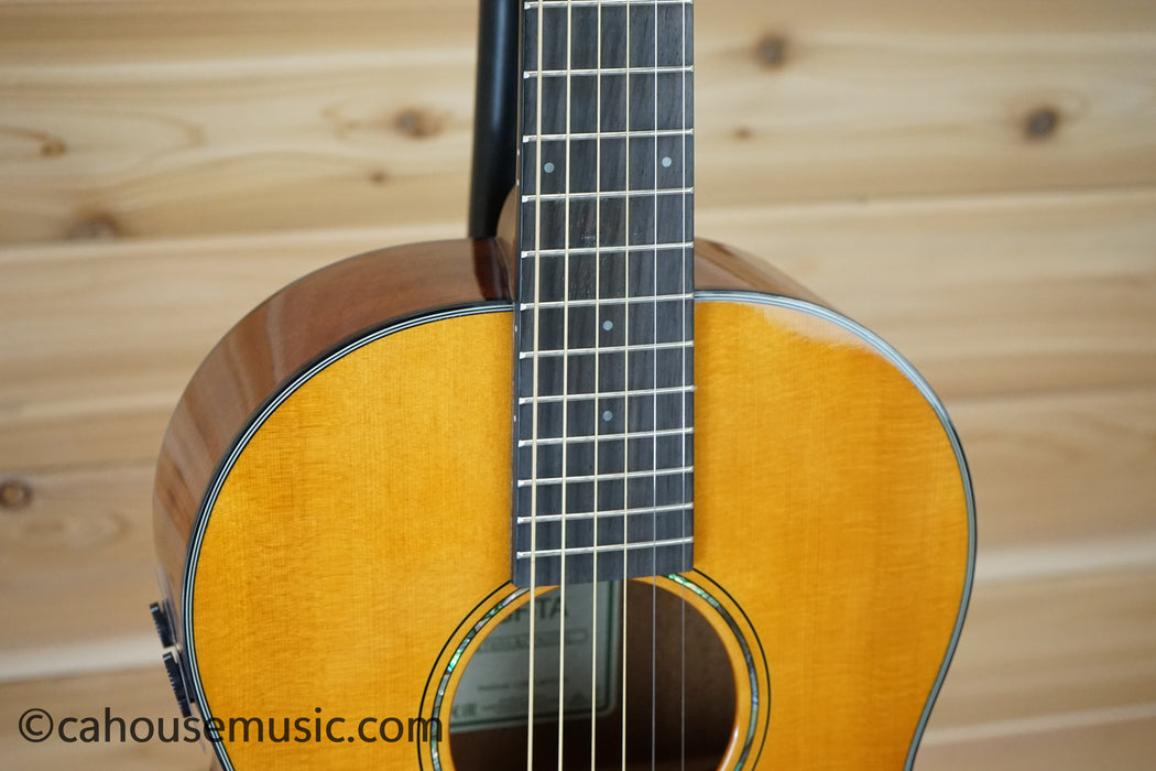 Yamaha CSF-TA TransAcoustic Parlor Acoustic-Electric Guitar Vintage Natural B-Stock