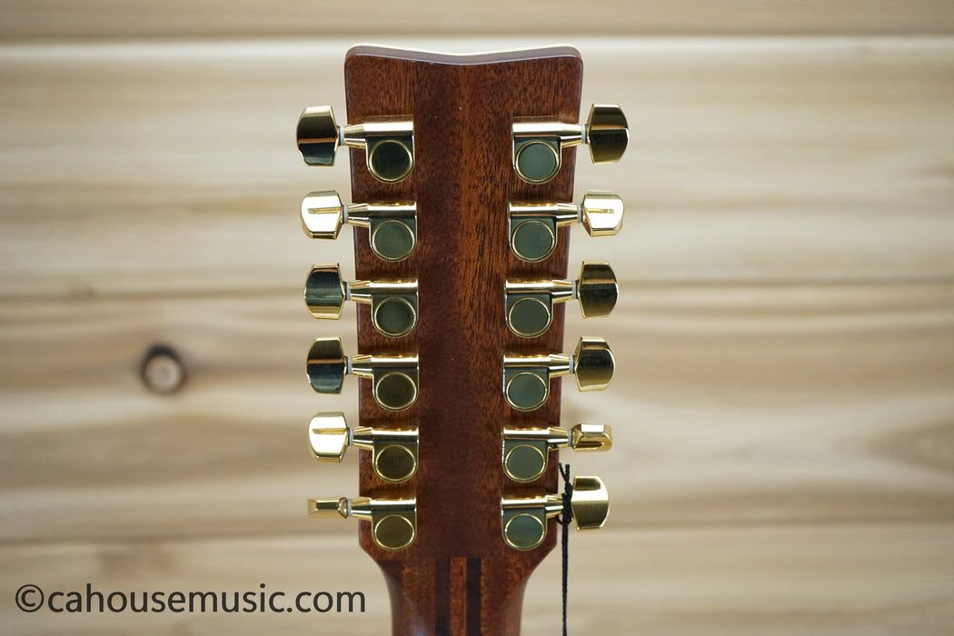 Yamaha LL16-12HB ARE L Series 12-String Jumbo Acoustic-Electric Guitar Natural B-Stock