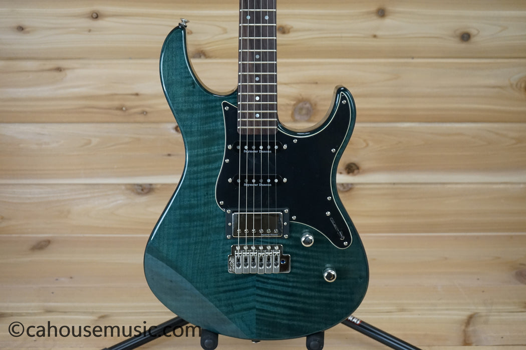 Yamaha PAC612VIIFM Pacifica Flame Maple Electric Guitar Indigo Blue B-Stock
