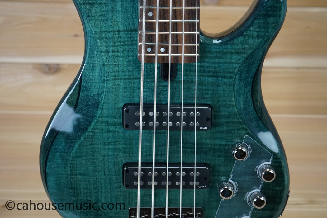 Yamaha TRBX605FM 5-String Bass Guitar Indigo Blue B-Stock