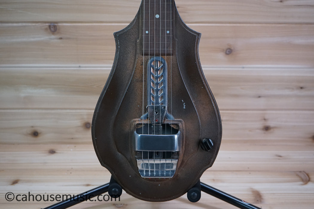 Harmony Golden Jubilee Cast Aluminum Lap Steel Electric Guitar Used