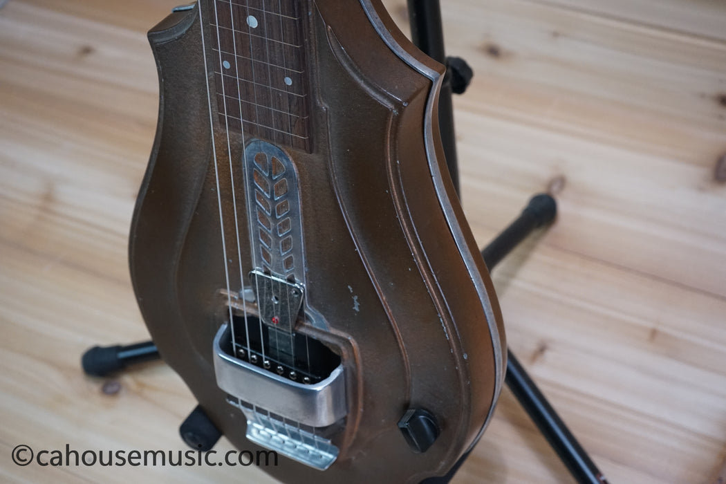 Harmony Golden Jubilee Cast Aluminum Lap Steel Electric Guitar Used